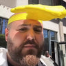 Hand-held sun hat