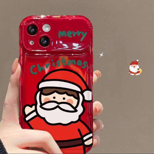 Santa Claus Flip Mirror Phone Case