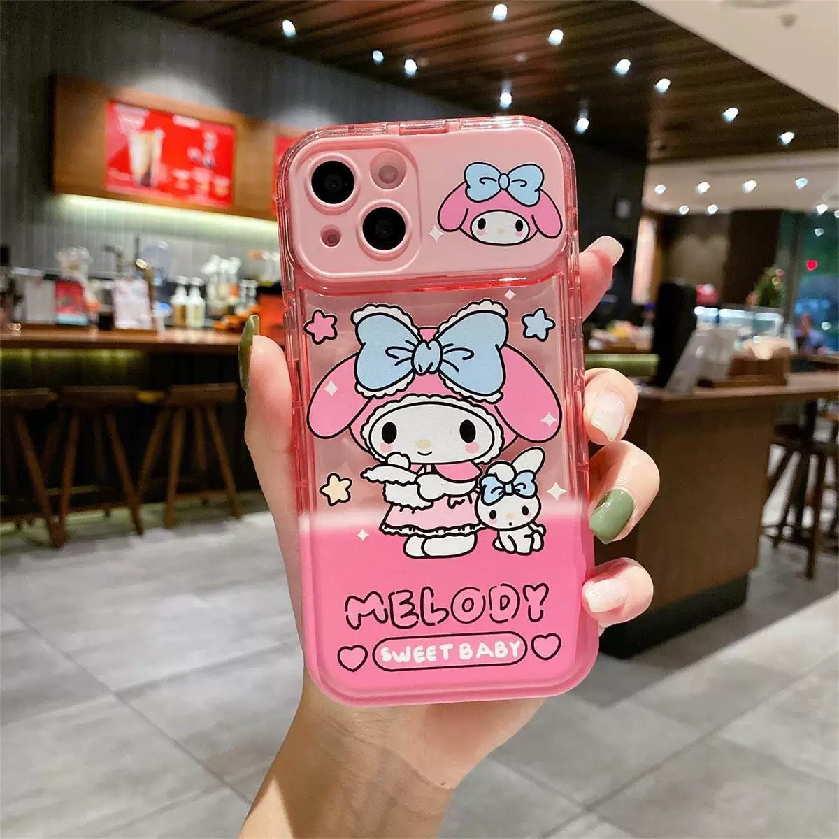 Sanrio Flip Mirror Stand Phone Case
