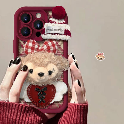 Burgundy ShellieMay Doll Phone Case