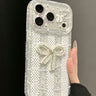 3D Sparkling Rhinestone Bow Phone Case