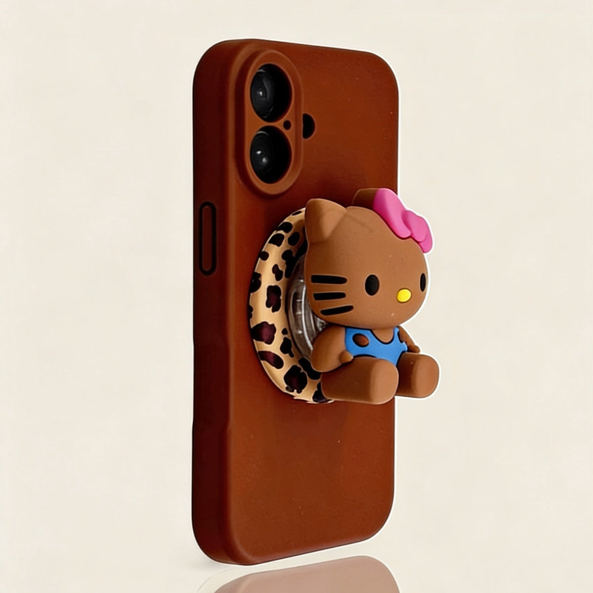 Compatible with Samsung Magnetic Hello Kitty Phone Case with Stand
