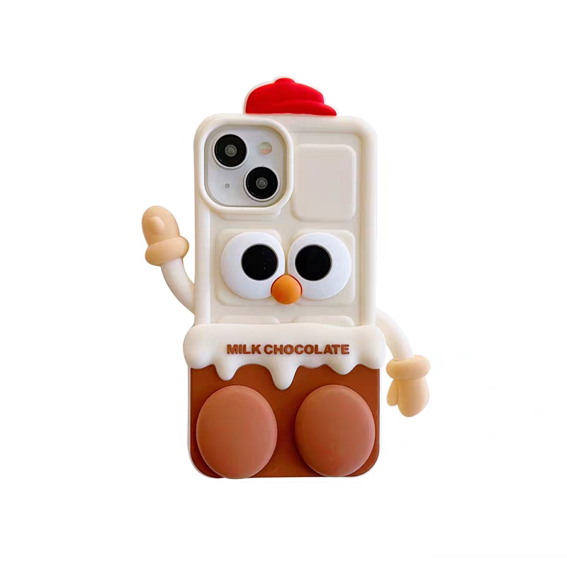Cute Cartoon Chocolate Figurine Stand