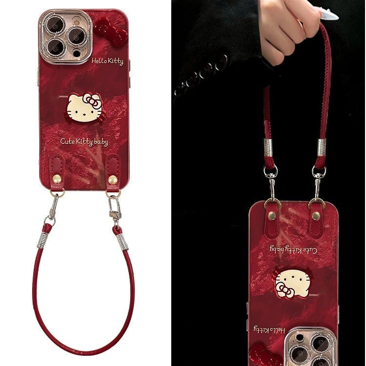 3D Kitty phone case