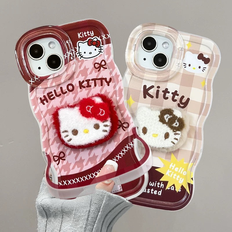 Kitty Cat Invisible Dual Stand Phone Case