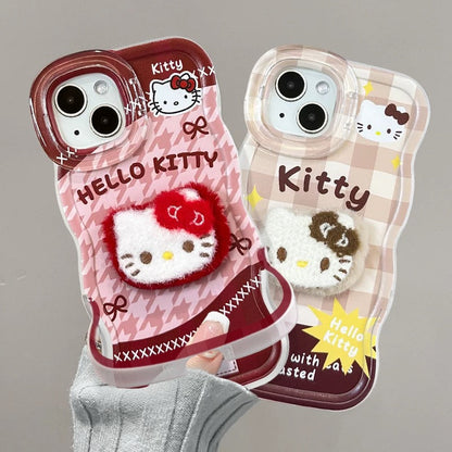 Kitty Cat Invisible Dual Stand Phone Case
