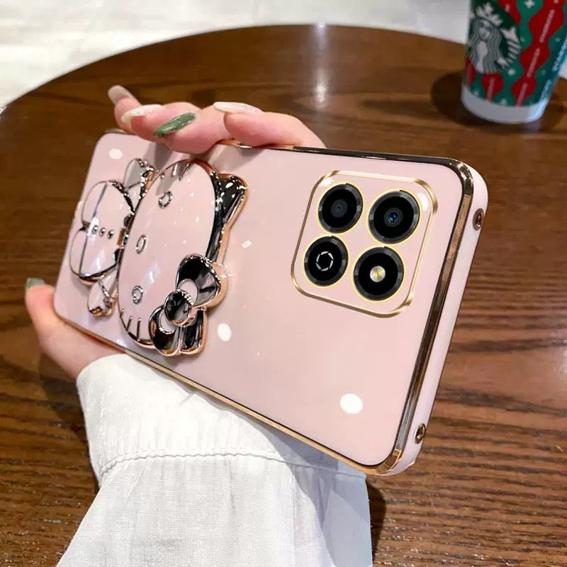 Honor Kitty Cat Makeup Mirror Holder Phone Case