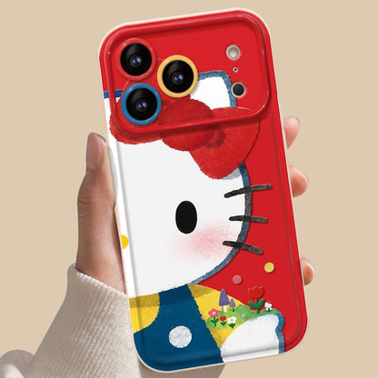 Colorful and cute Hello Kitty phone case