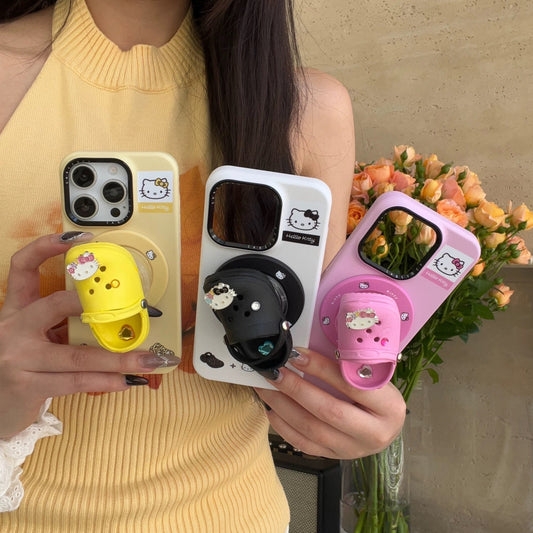Hello Kitty Crocs-style shoe-shaped phone case