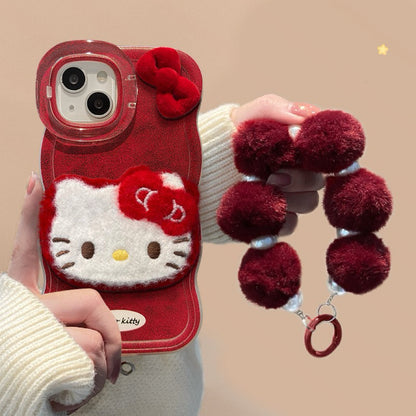 Plush Kitty phone case