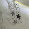 Sweet and cool metallic star phone case