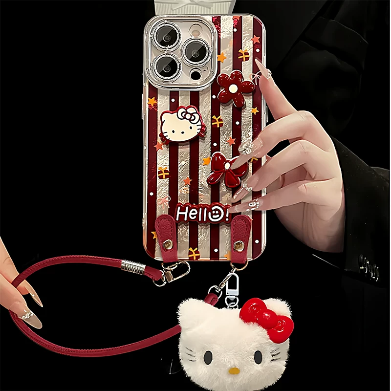 Cute red Hello Kitty phone case