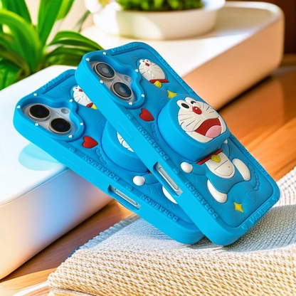 Cute Doraemon Telescopic Phone Case