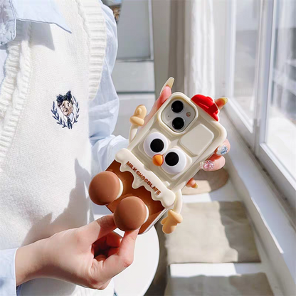 Cute Cartoon Chocolate Figurine Stand