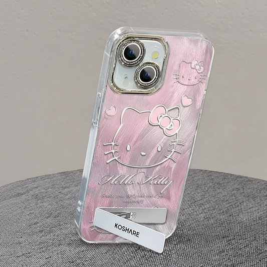 Kitty pink phone case