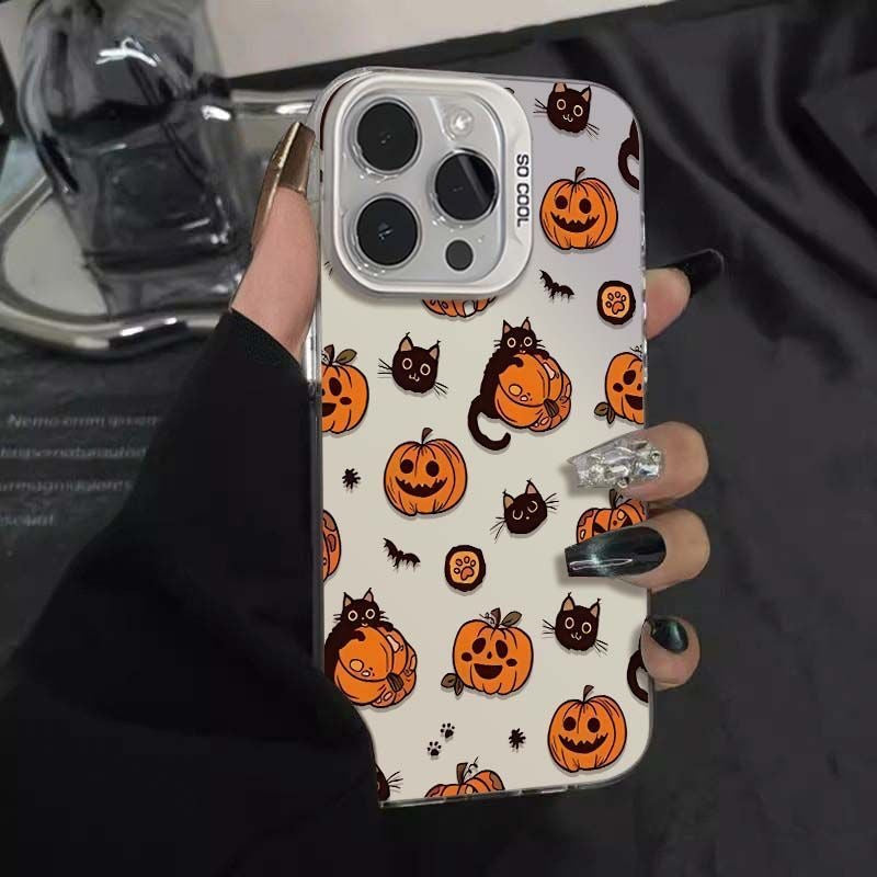 Halloween Cat Pumpkin Phone Case