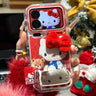 Bowknot Bear Hello Kitty Mirror Stand Phone Case