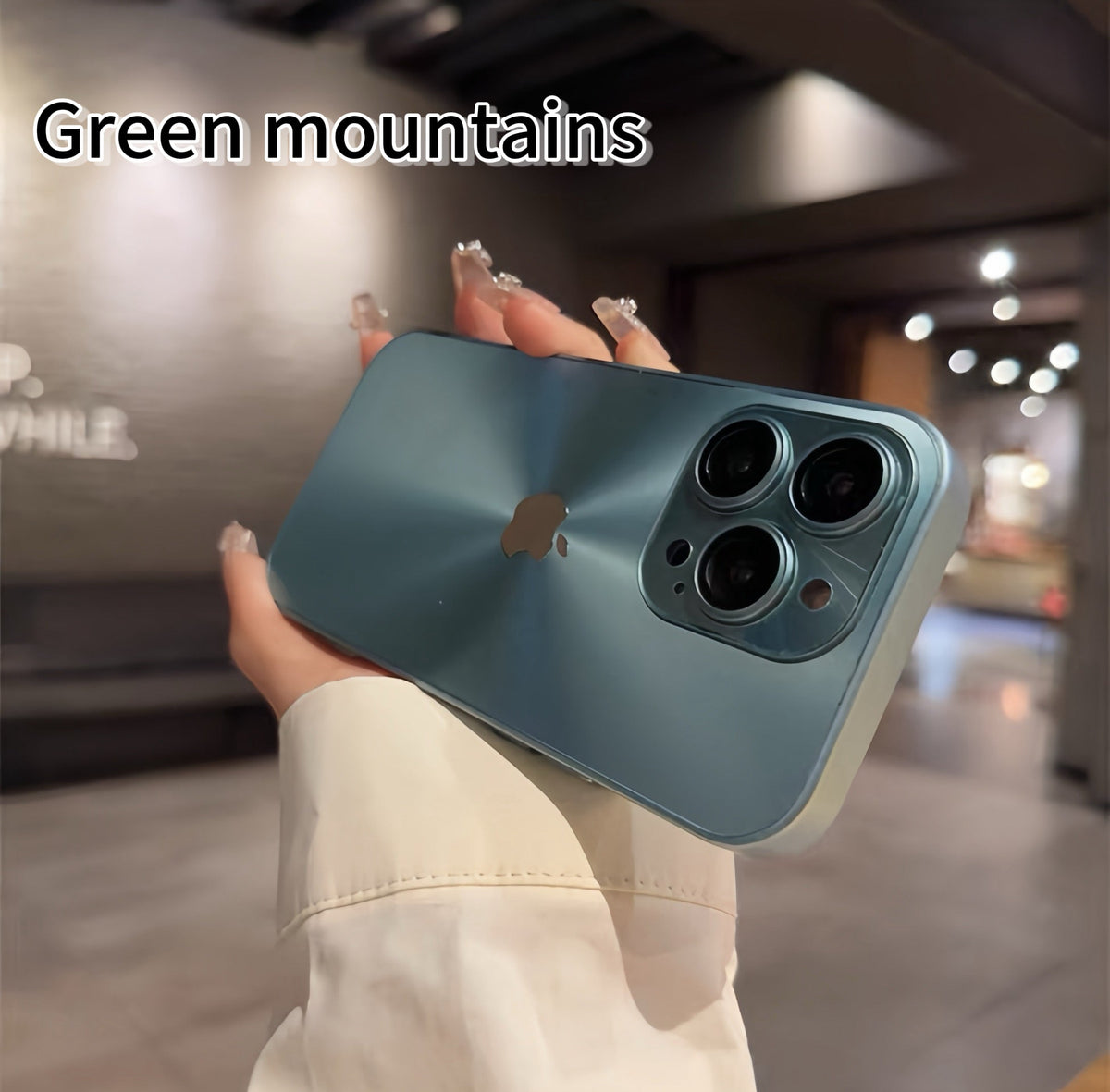 Multicolor frosted anti-fingerprint mobile phone case