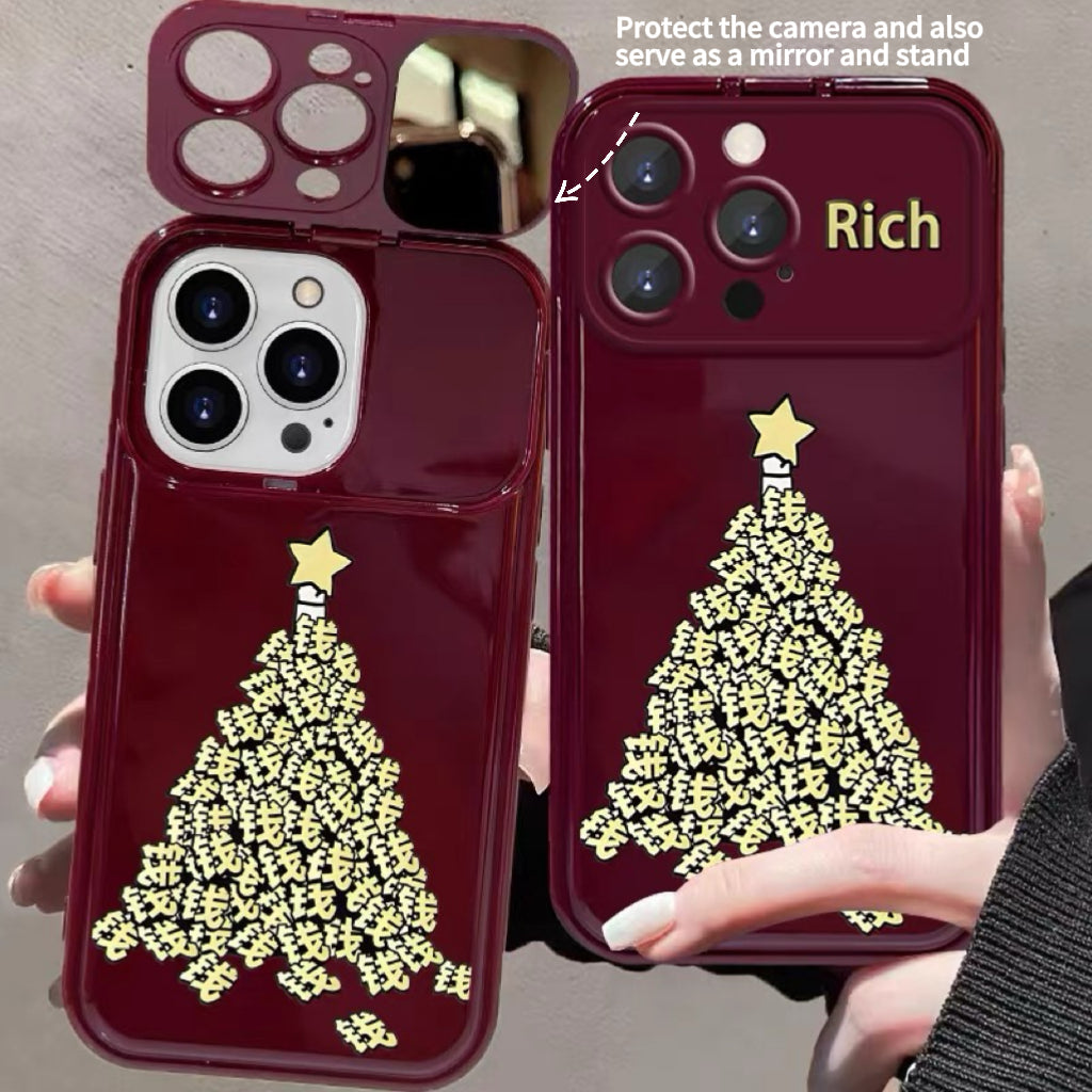 Money Pile Mirror Stand Phone Case