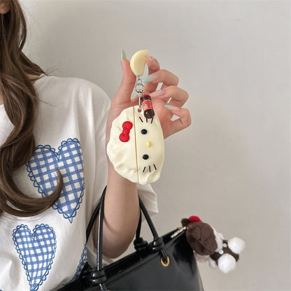 Kitty dumpling earphone protective case