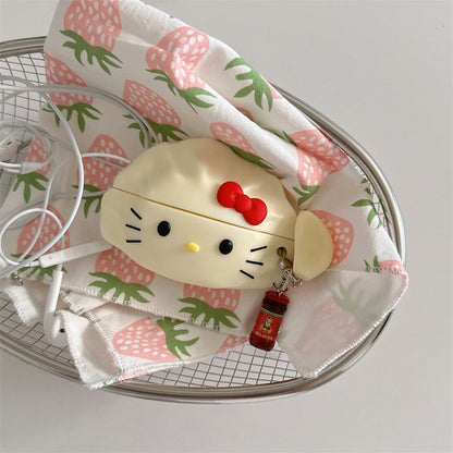 Kitty dumpling earphone protective case