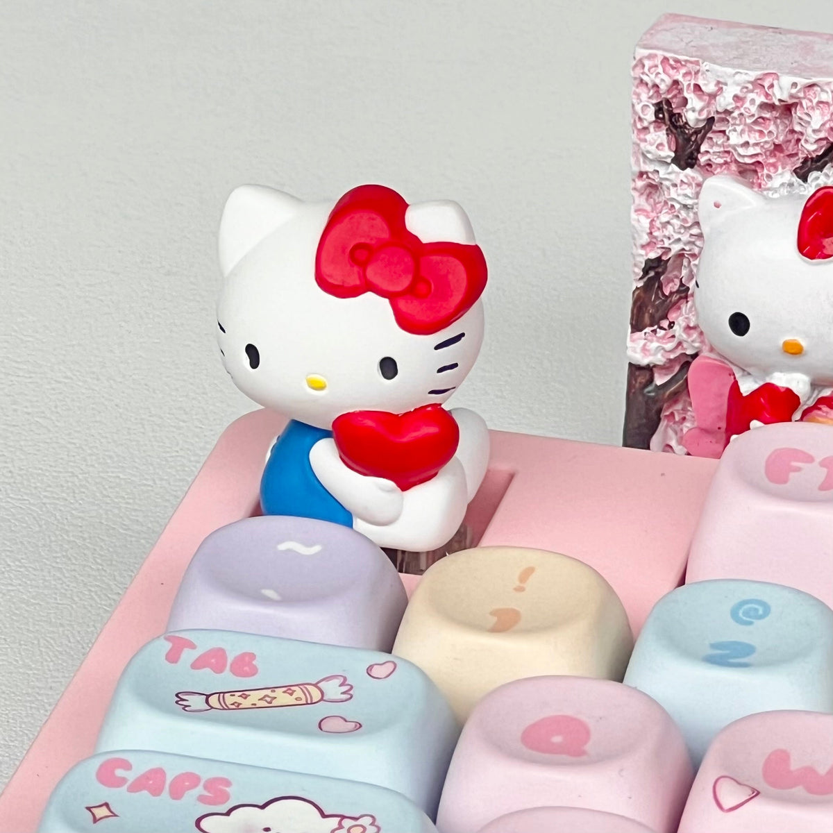 3D Kitty High Quality Resin Keyboard Cap