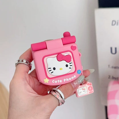 Flip Mirror Kitty Protective Case