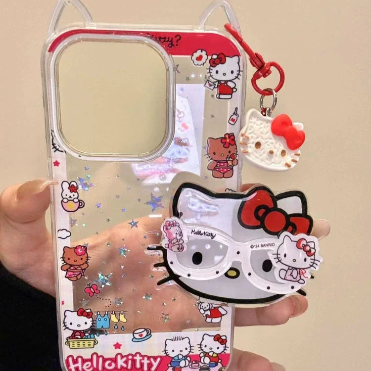 Kitty Star Magnetic Stand Phone Case