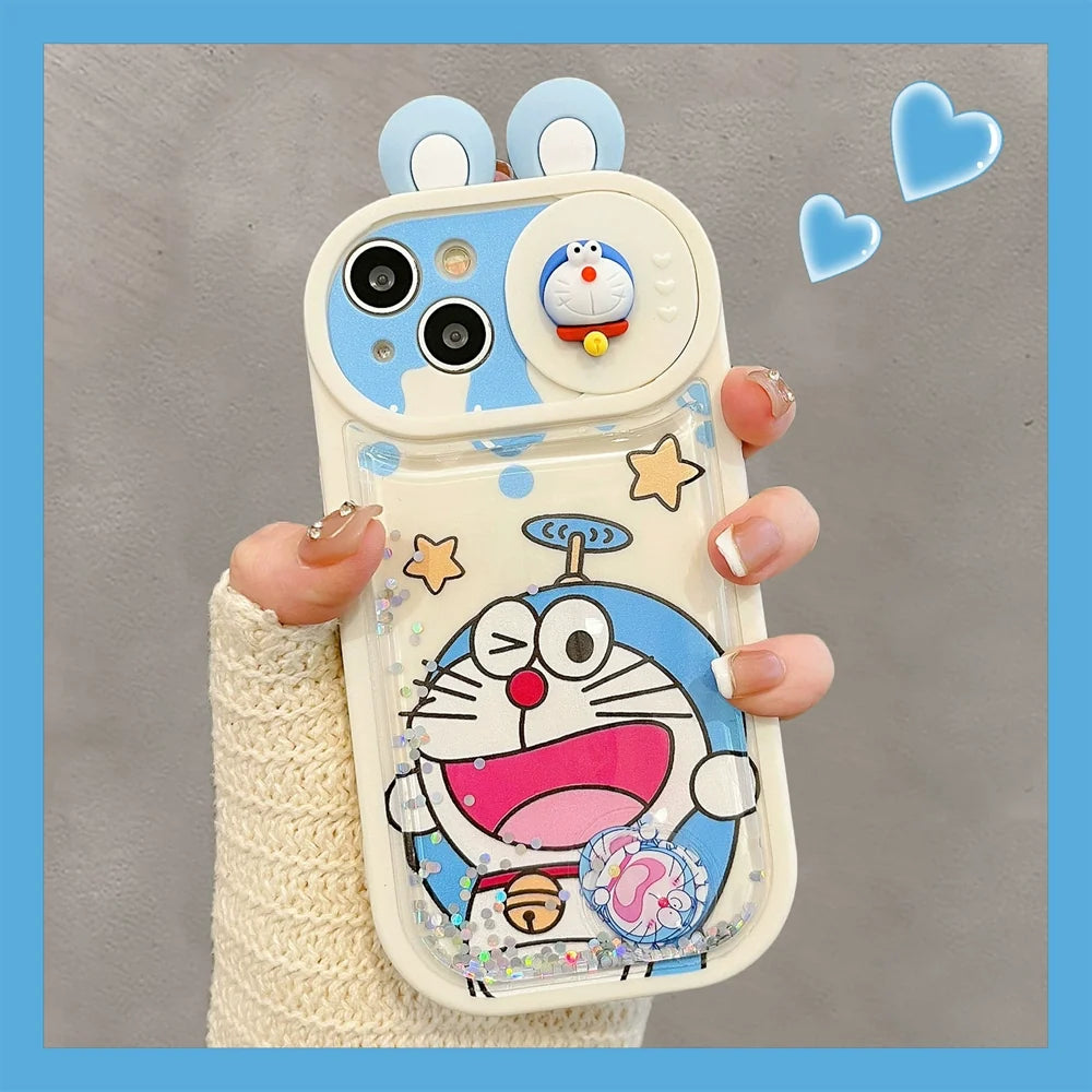 Doraemon Quicksand Apple Phone Case