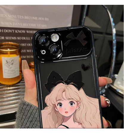 Premium Black Bow Girls Phone Case