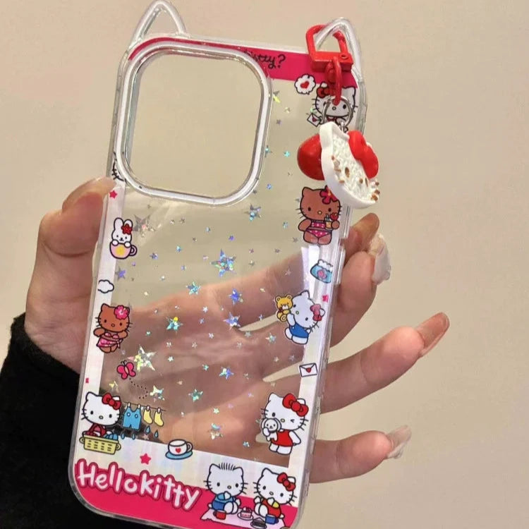 Kitty Star Magnetic Stand Phone Case