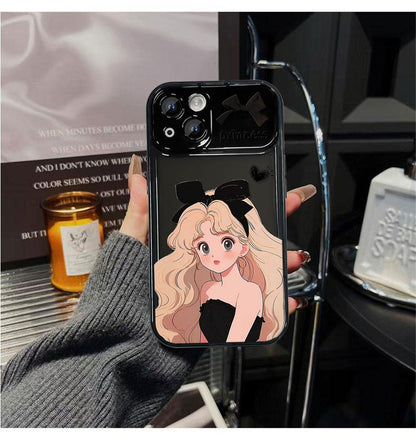 Premium Black Bow Girls Phone Case