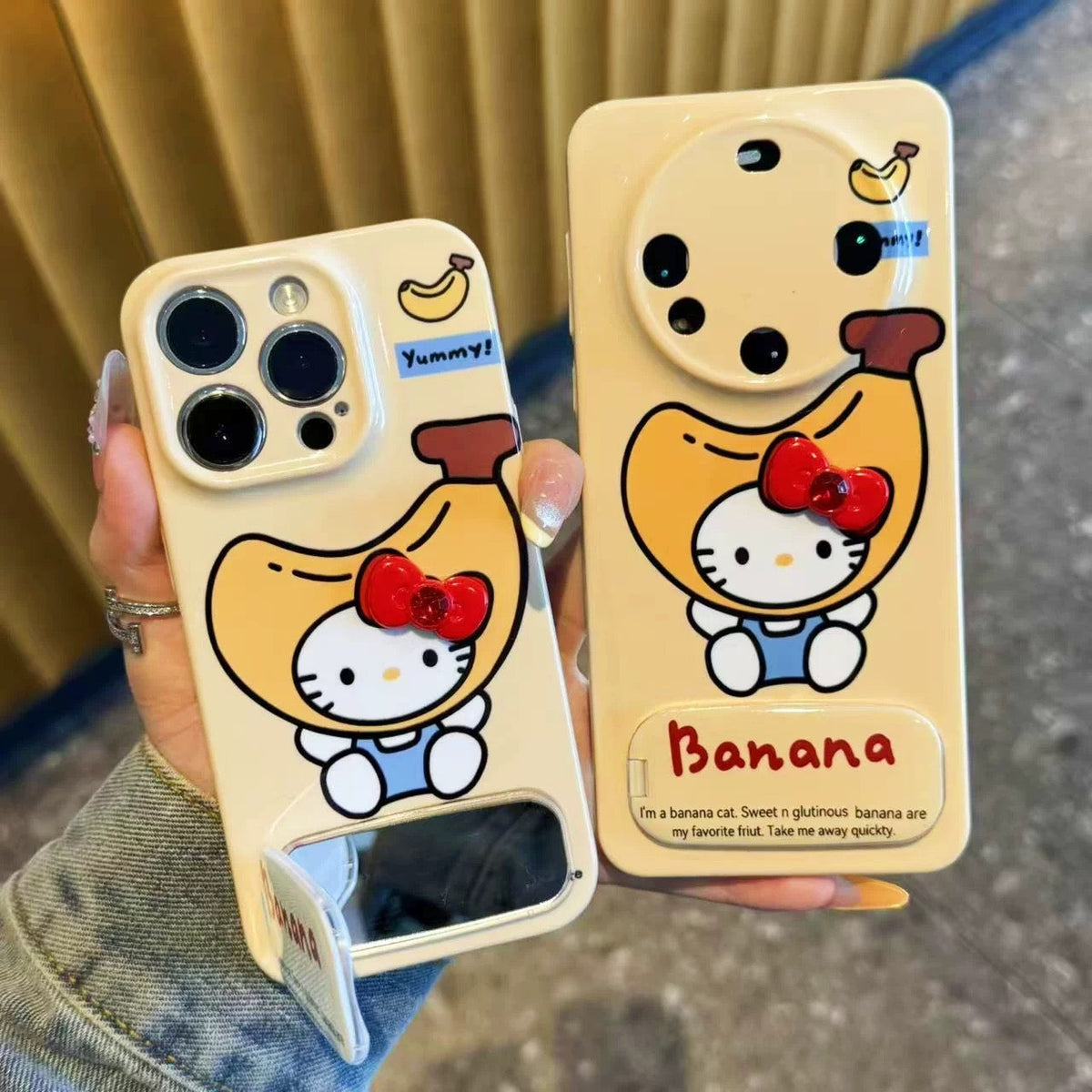Banana Kitty Phone Case