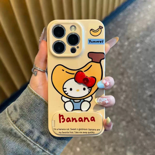Banana Kitty Phone Case