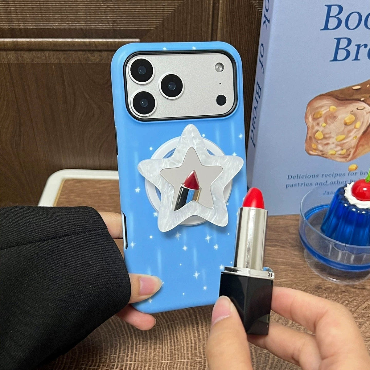 Meteor Shower Magnetic Phone Case Stand