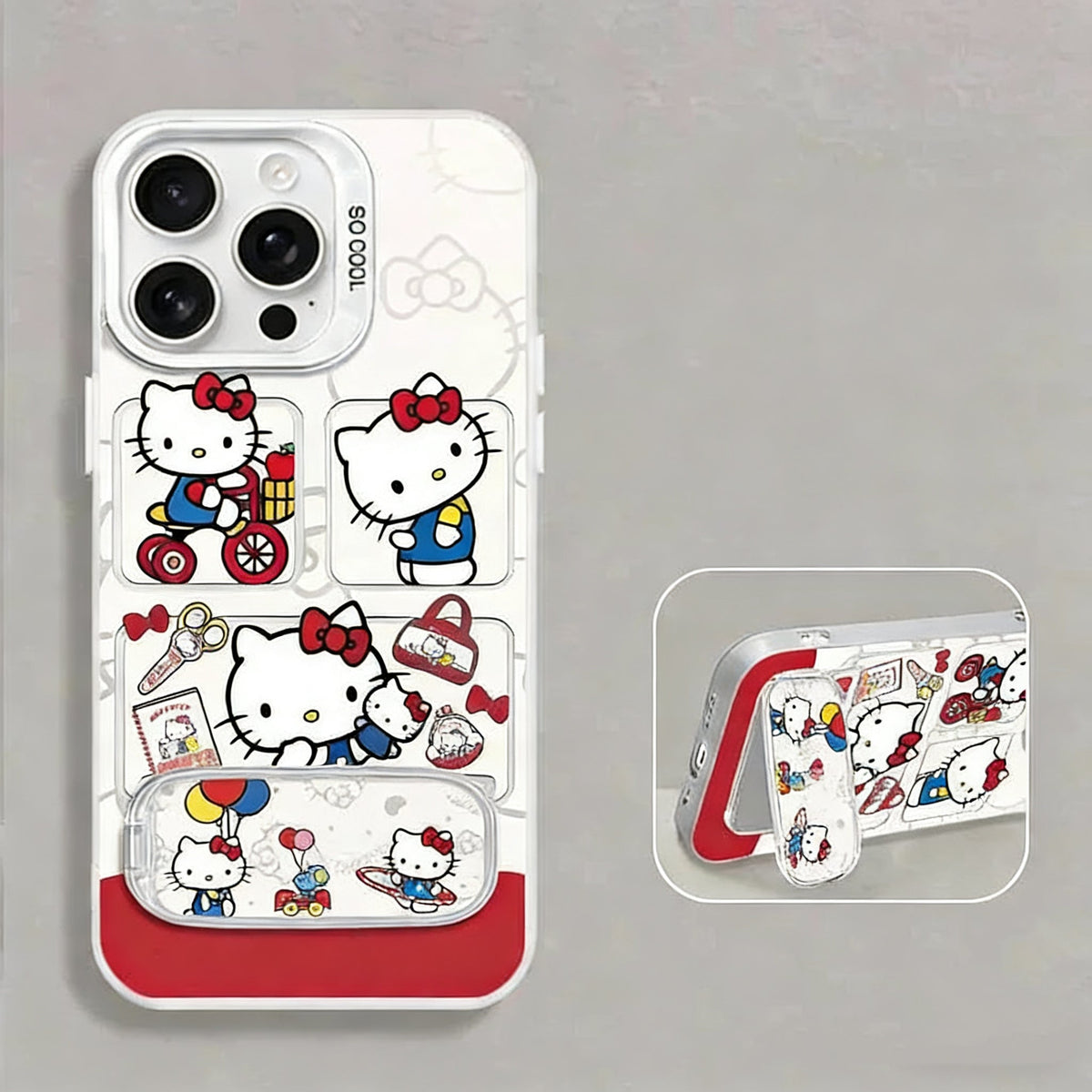 Kitty Mirror Stand Phone Case