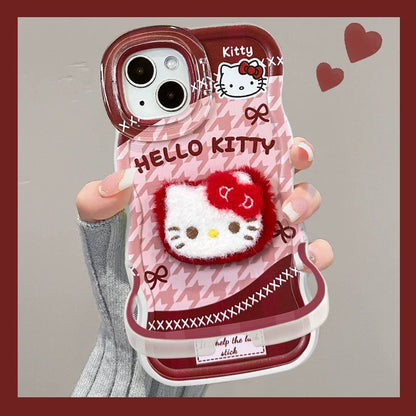 Kitty Cat Invisible Dual Stand Phone Case