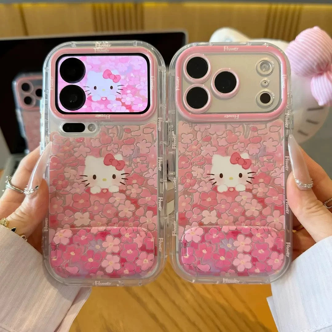 Kitty Cat Mirror Stand Phone Case