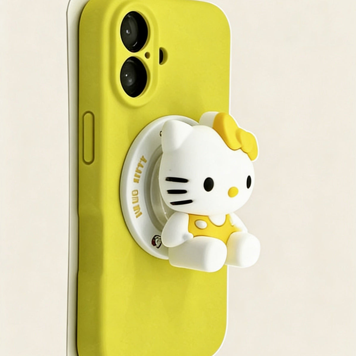 Compatible with Samsung Magnetic Hello Kitty Phone Case with Stand