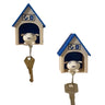 New Small White Keychain House Key Hanger Hook