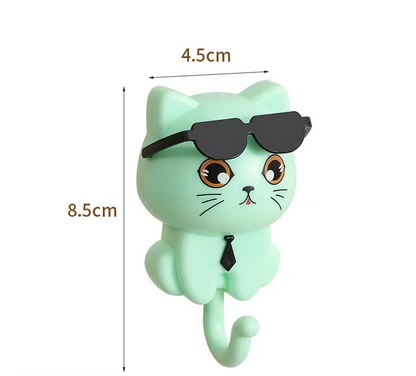 Kitten cartoon gravity hook