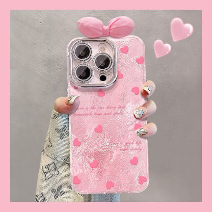 Glacier Pink Butterfly Phone Case