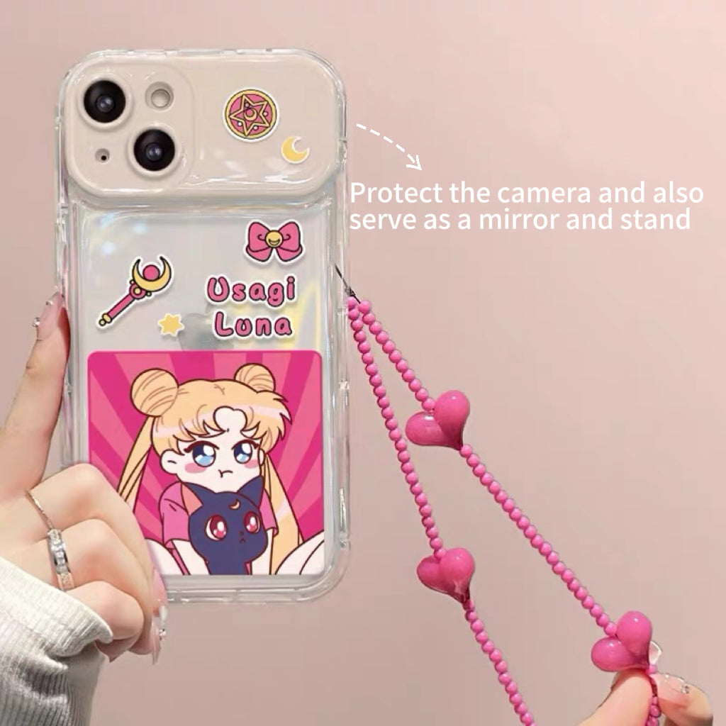 Sailor Moon Portable Mirror Phone Case – Style 2