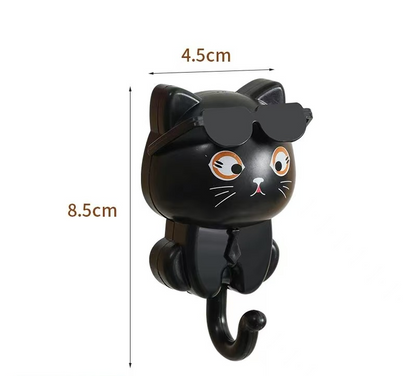 Kitten cartoon gravity hook