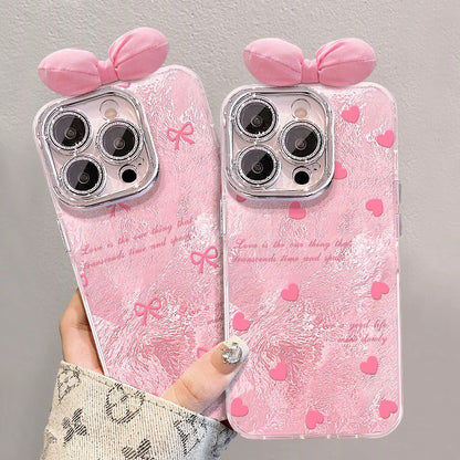 Glacier Pink Butterfly Phone Case