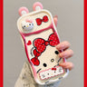 3D ear KT cat stand phone case