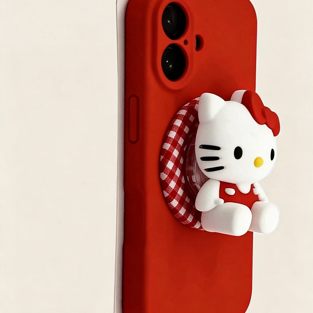 Compatible with Samsung Magnetic Hello Kitty Phone Case with Stand
