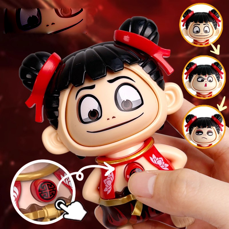 Nezha face changing pendant