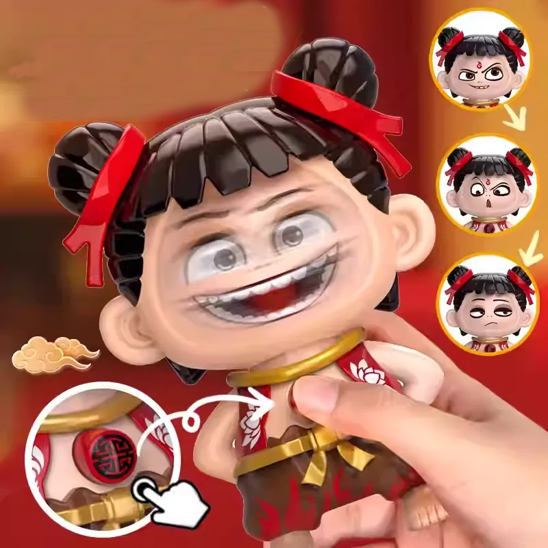 Nezha face changing pendant