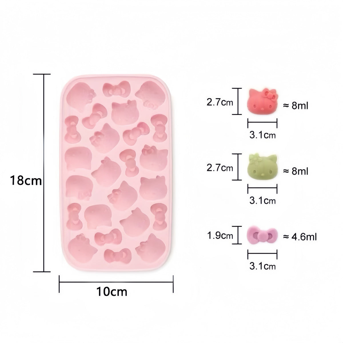 Kitten Ice Tray Mold